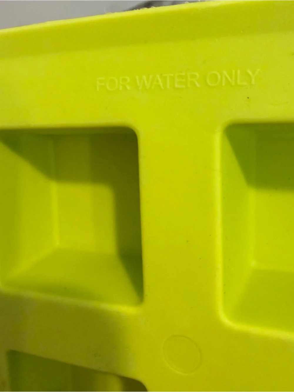 Ikea Lime Green Ice Cube Trays - Set of 2